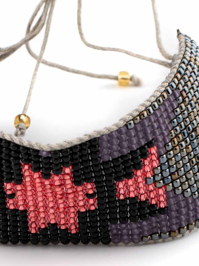 Adjustable Miyuki Glass Beads Knitted Bracelet