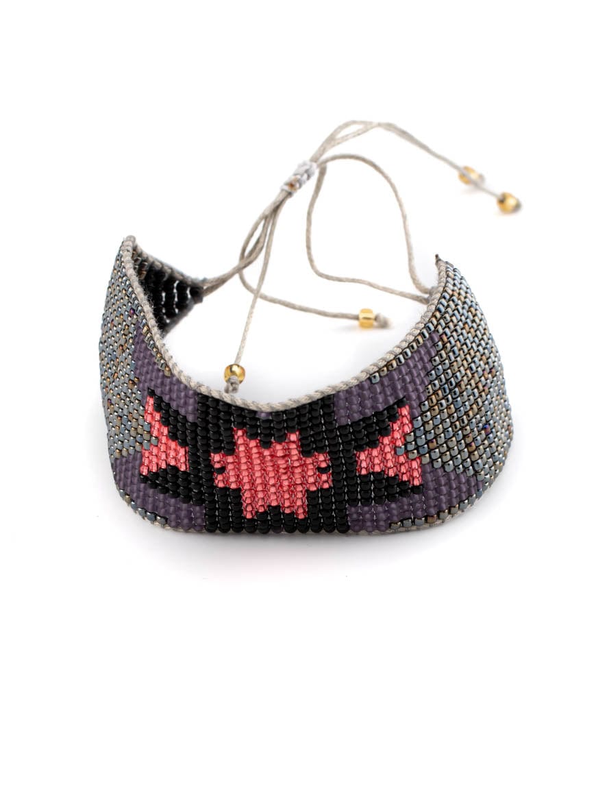 Adjustable Miyuki Glass Beads Knitted Bracelet