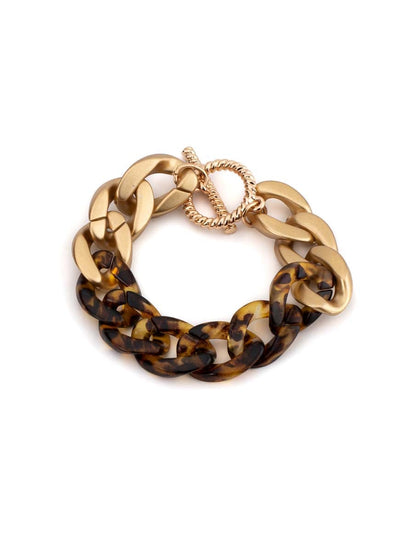 Chunky Chain Thick Resin Bracelet