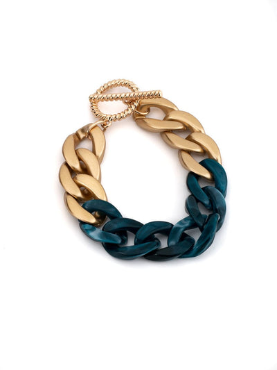 Chunky Chain Thick Resin Bracelet