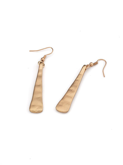 Elegant Long Triangle Metal Drop earring