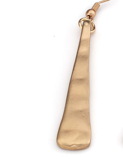 Elegant Long Triangle Metal Drop earring
