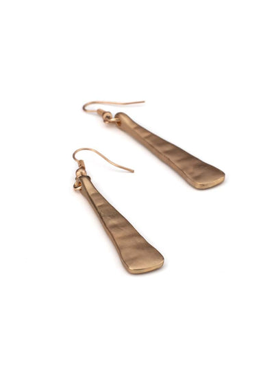Elegant Long Triangle Metal Drop earring