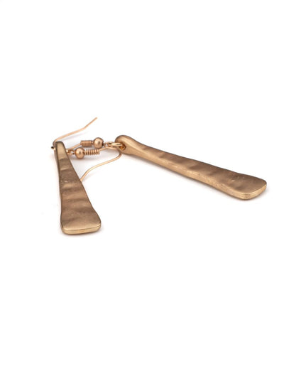 Elegant Long Triangle Metal Drop earring