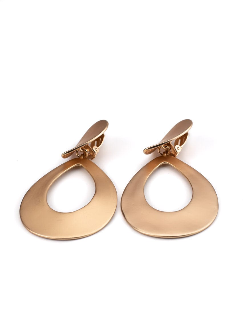 Elegant Oval Minimal Earrings
