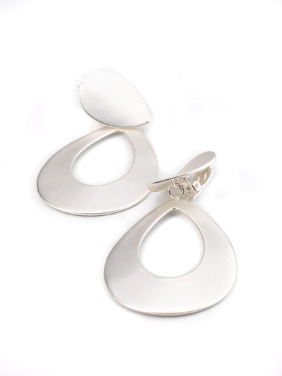 Elegant Oval Minimal Earrings