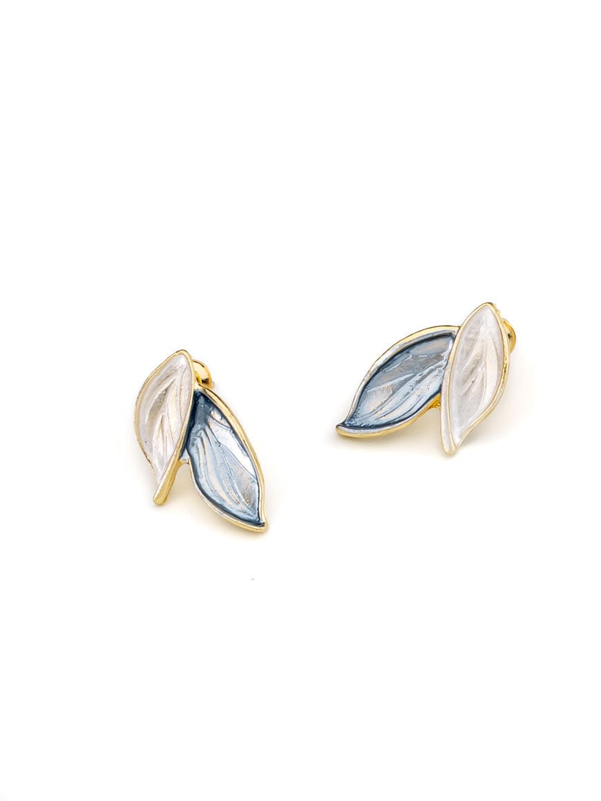Fresh Elegant Leaf Drop Earrings