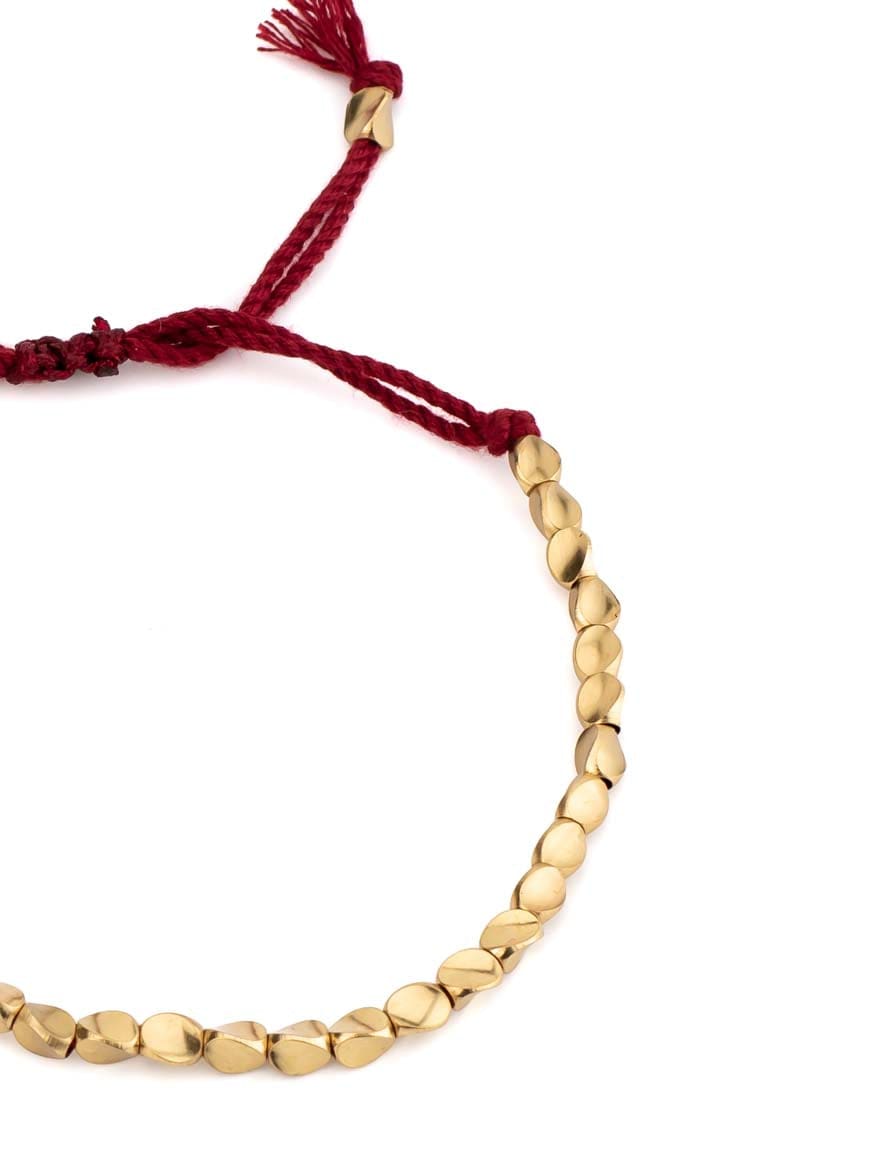 Tibetan Cooper Bead Bracelet