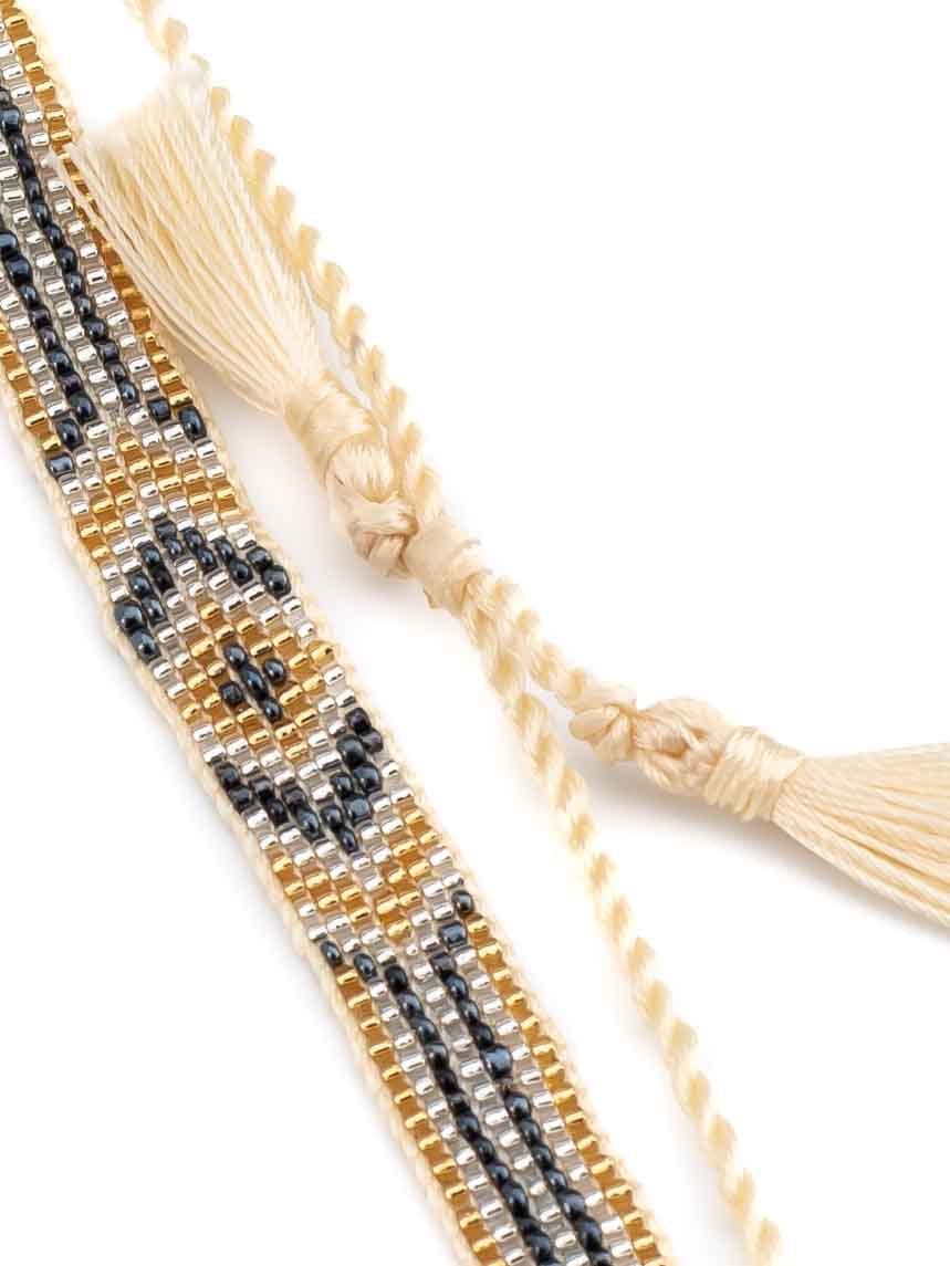 Handmade Native Design Miyuki Glass Beads Bracelet
