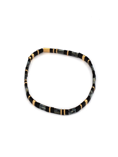 Tila Miyuki Seed Glass Beads Elastic Stretched Bracelet