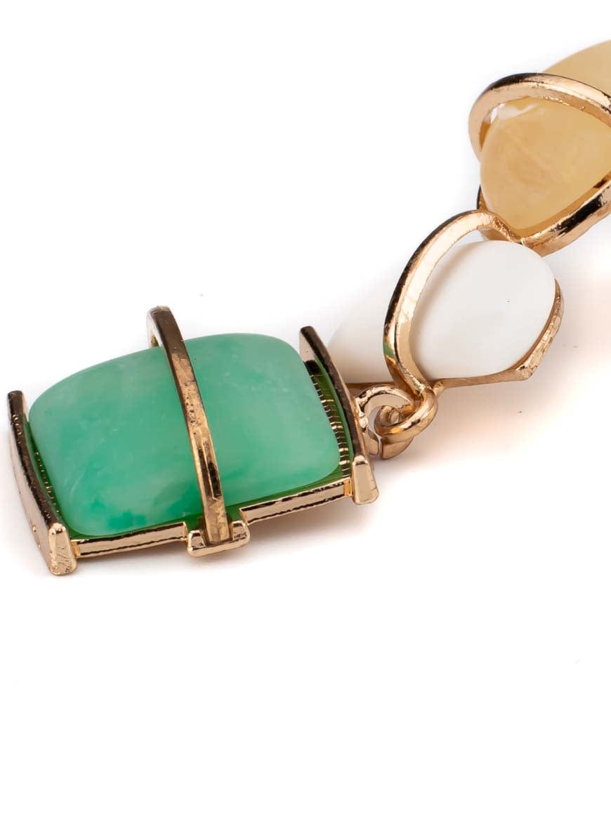 Elegant Multicolor Resin Earrings