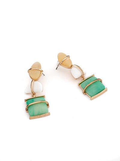 Elegant Multicolor Resin Earrings