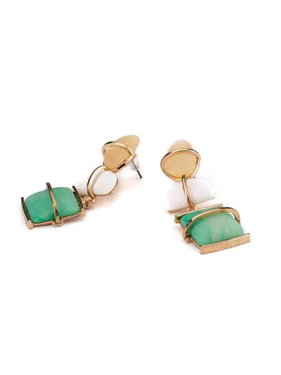 Elegant Multicolor Resin Earrings