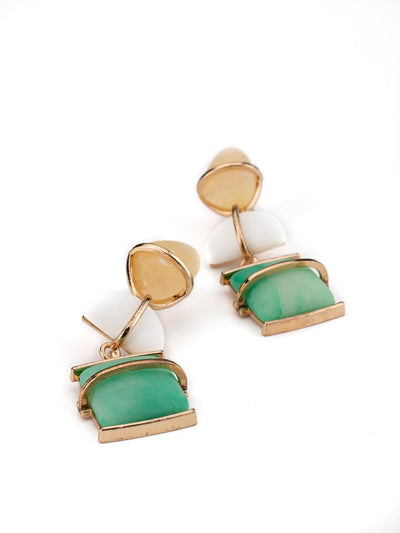 Elegant Multicolor Resin Earrings