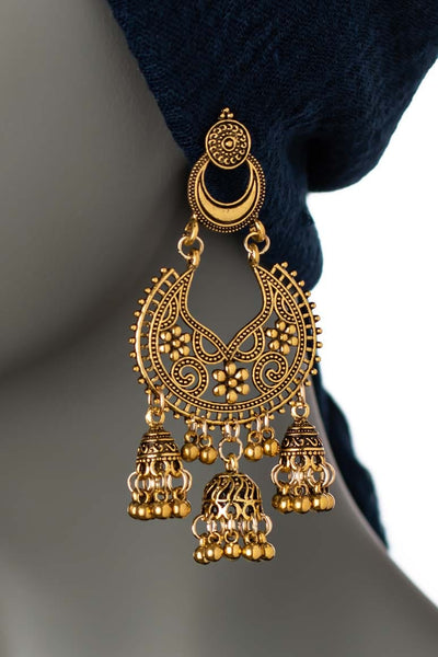 Indian Jhumka Drop Dangle Earrings