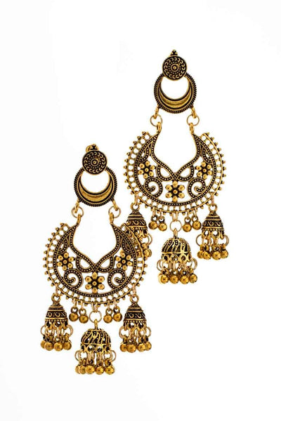 Indian Jhumka Drop Dangle Earrings