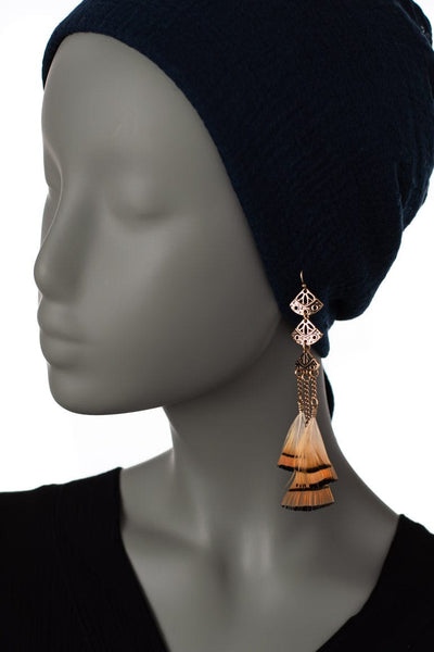 Feather Funky Earrings
