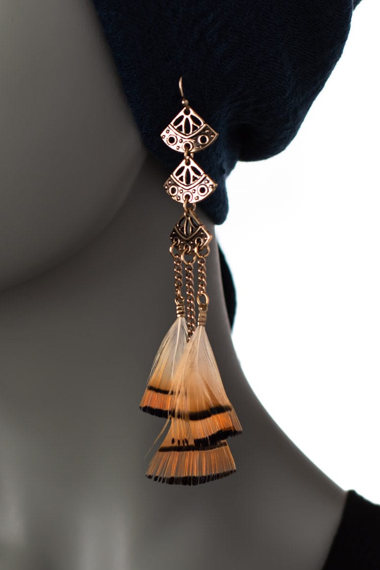 Feather Funky Earrings