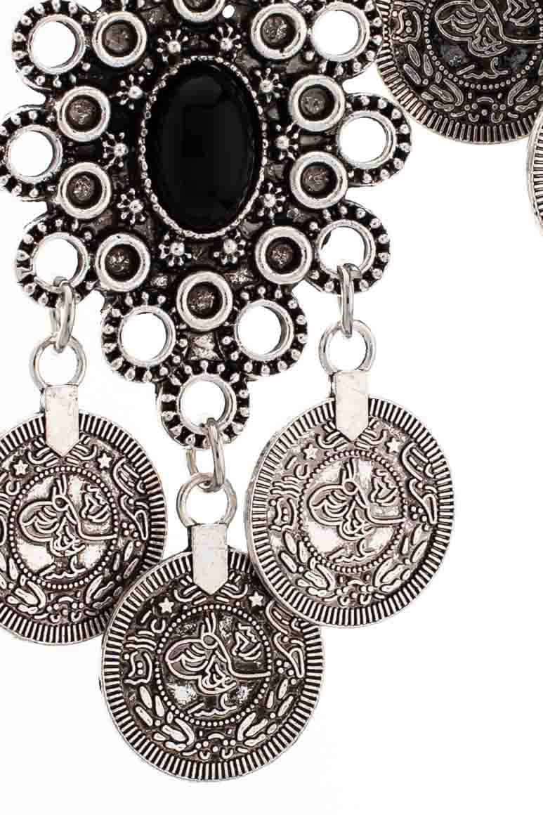 Ethnic Turkish Coin Earrings