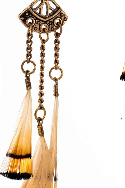 Feather Funky Earrings