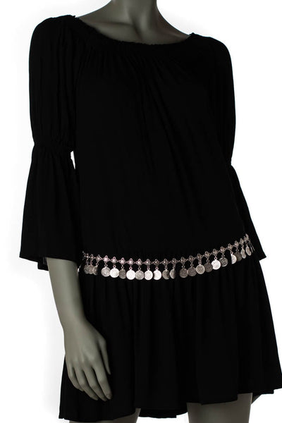 boho chic gypsy style coin belt