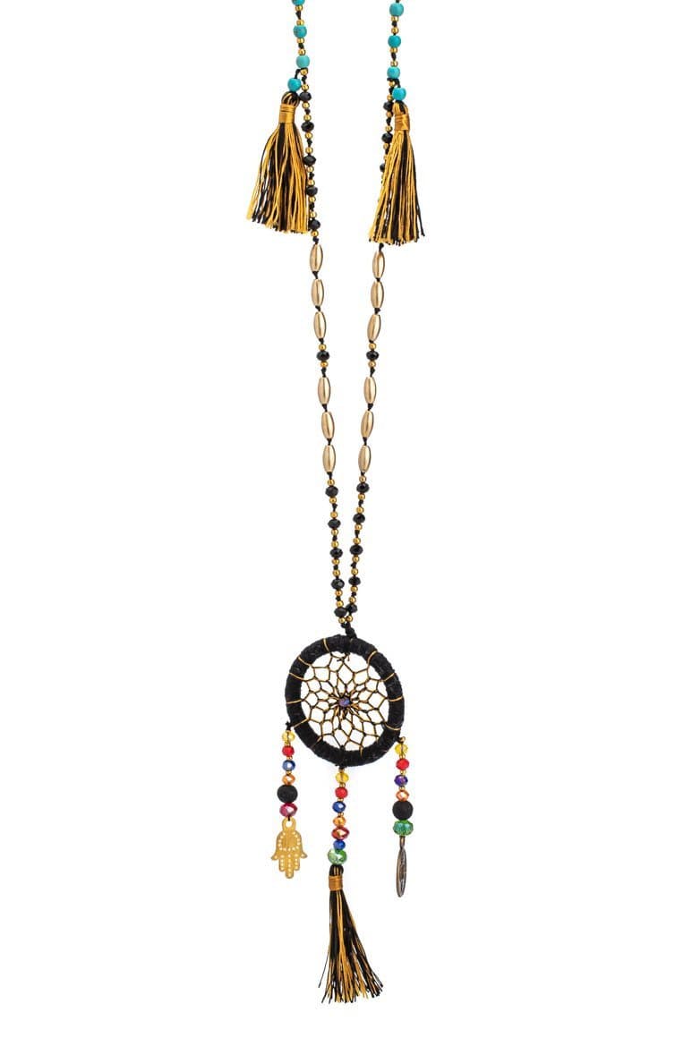 Dream Catcher Pendant Necklace - awatara