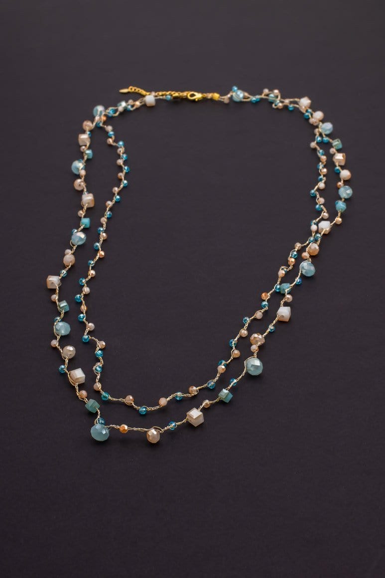 Elegant Handmade Crystal Necklace - awatara