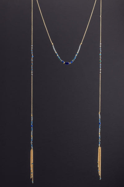 Elegant Handmade Lariat Necklace - awatara