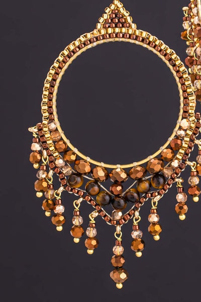 Elegant resort wear earrings - awatara