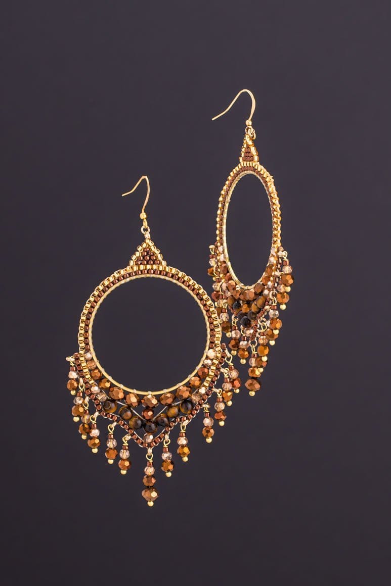 Elegant resort wear earrings - awatara