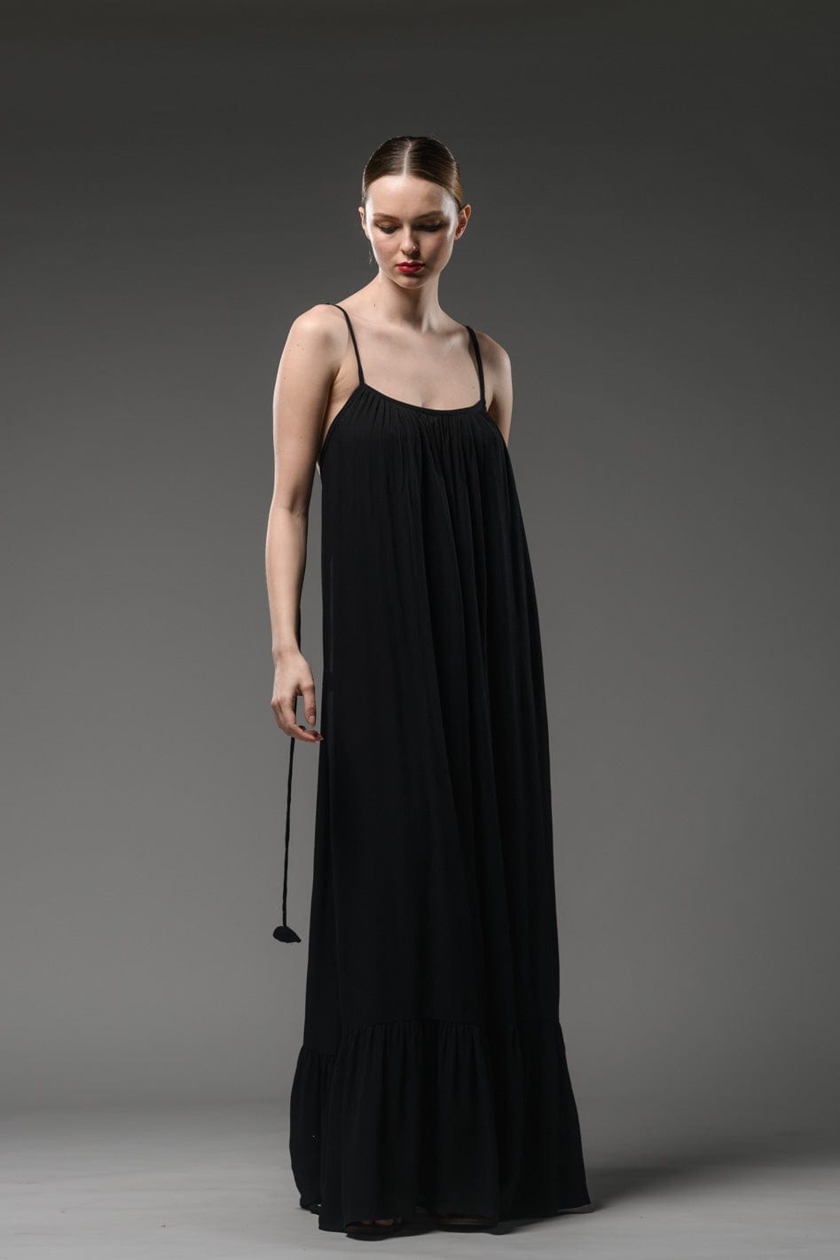 Sexy Elegant Black Backless Dress