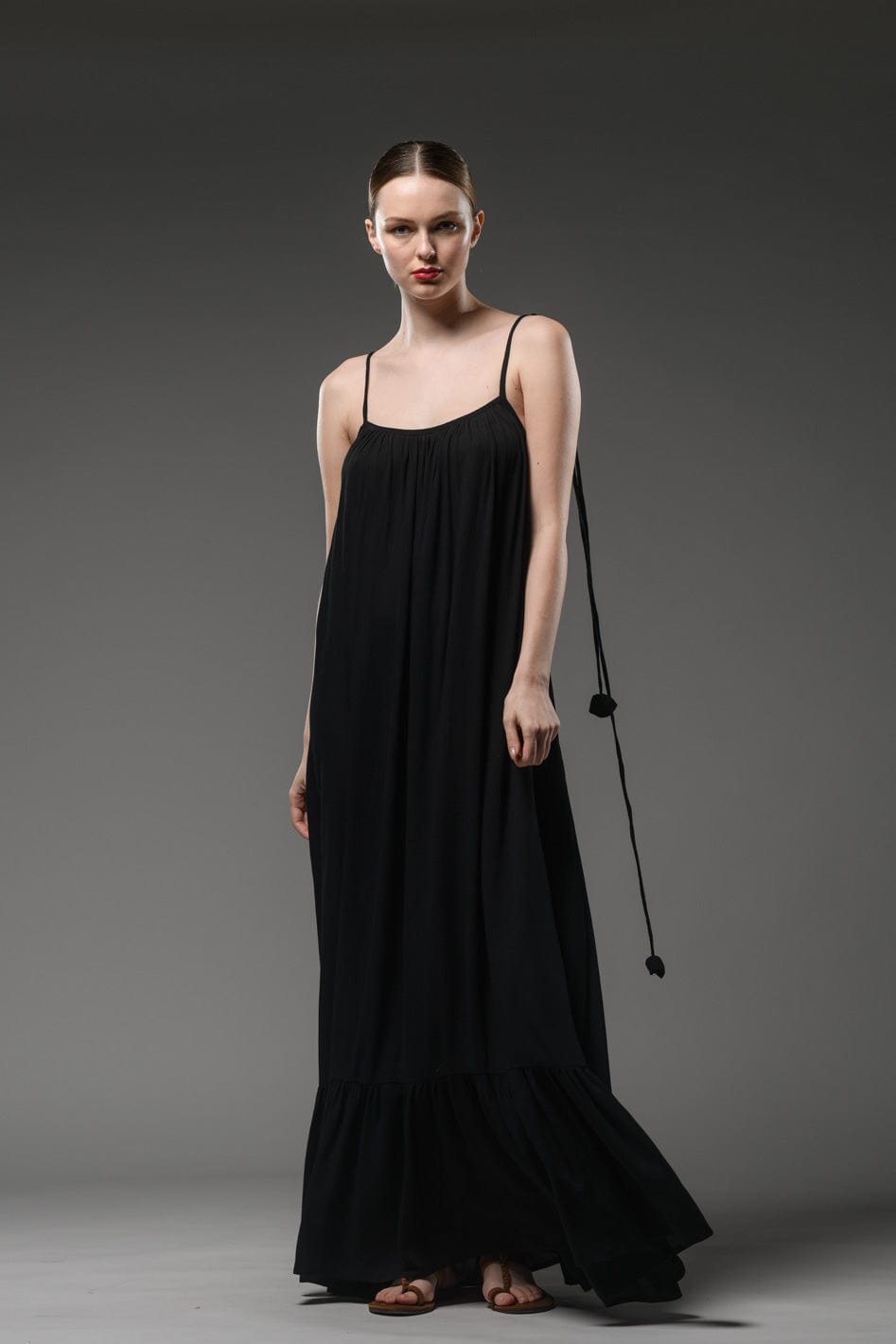 Sexy Elegant Black Backless Dress