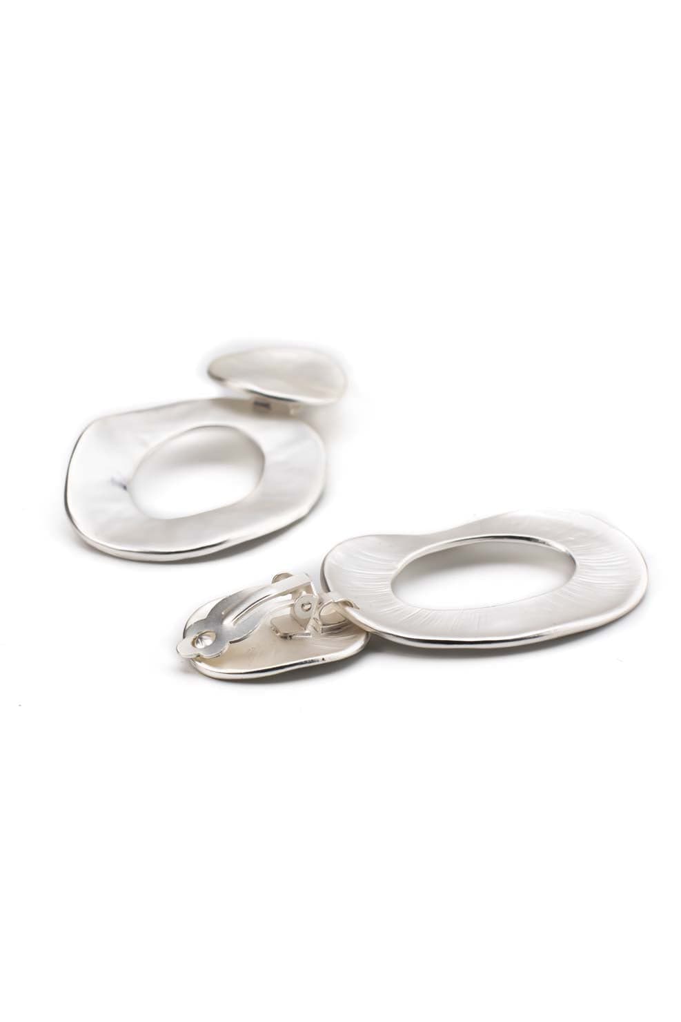Minimal Chic Geometric Earrings silver