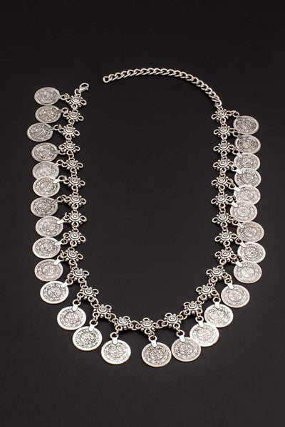 Ethnic coin necklace - awatara