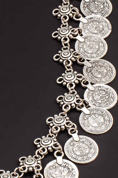 Ethnic coin necklace - awatara