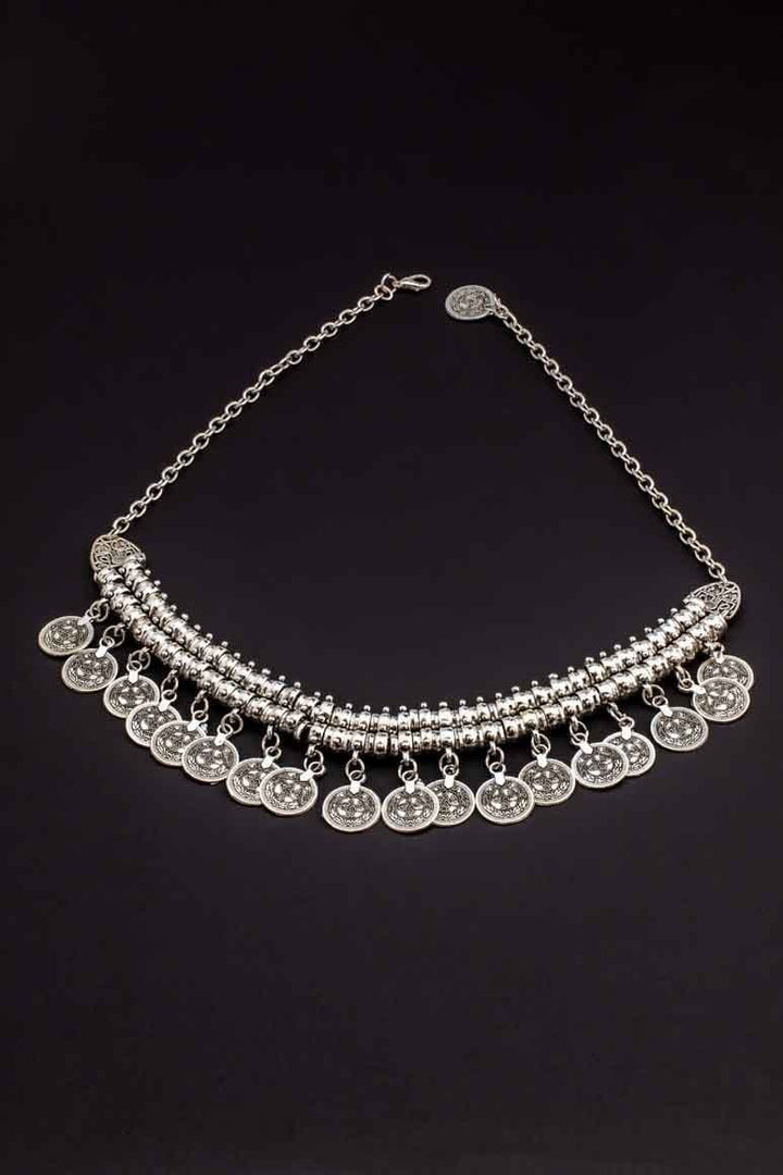 Ethnic coin necklace - awatara