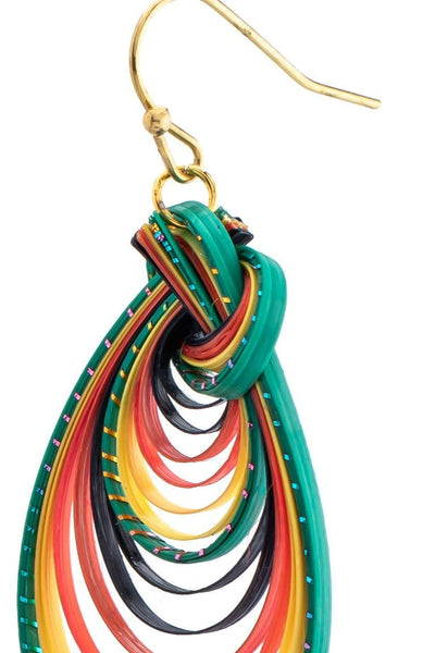 Handmade Bamboo Earrings - awatara
