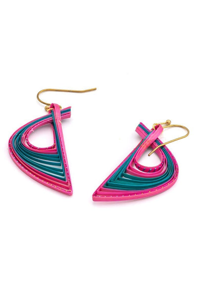 Handmade Bamboo Earrings - awatara