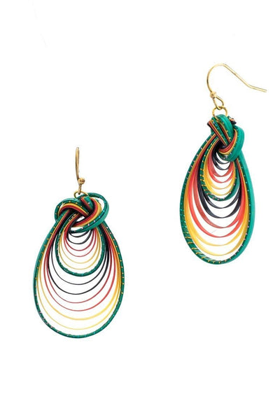 Handmade Bamboo Earrings - awatara