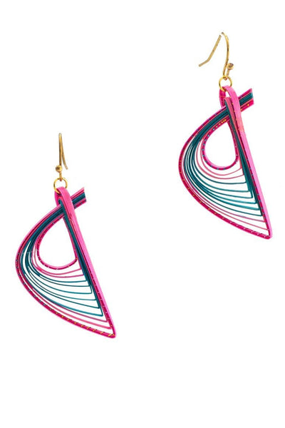 Handmade Bamboo Earrings - awatara
